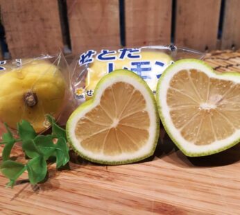 広島縣心型檸檬(限量/不穩定) 1個(約100g1個)